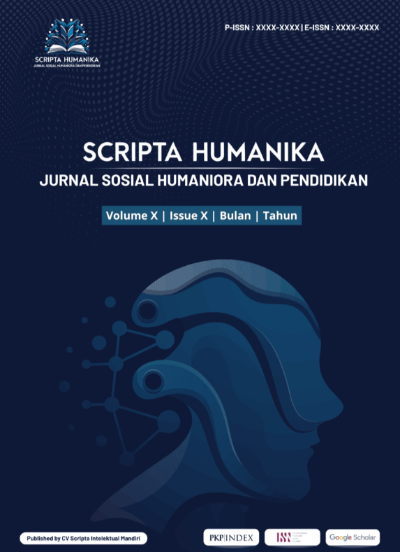 					Lihat Vol 1 No 1 (2025): Agustus: Scripta Humanika: Jurnal Sosial Humaniora dan Pendidikan 
				