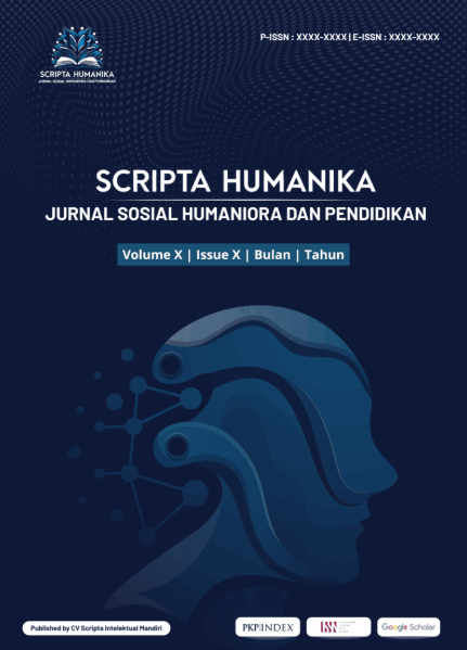 					View Vol. 1 No. 4 (2026): May: Jurnal Sosial Humaniora dan Pendidikan: Scripta Humanika
				