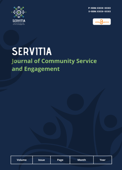 					View Vol. 1 No. 1 (2025): August: Servitia: Journal of Community Service and Engagement
				