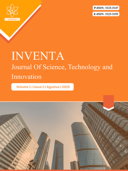 					View Vol. 1 No. 3 (2026): :April: Inventa: Journal of Science, Technology, and Innovation
				