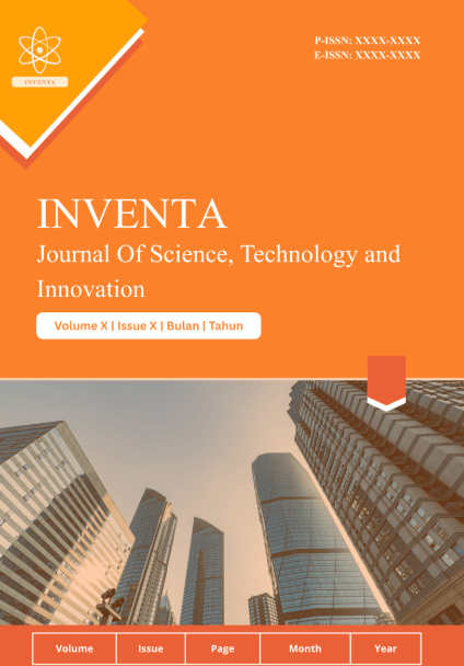 					View Vol. 1 No. 1 (2025): August: Inventa: Journal of Science, Technology, and Innovation
				