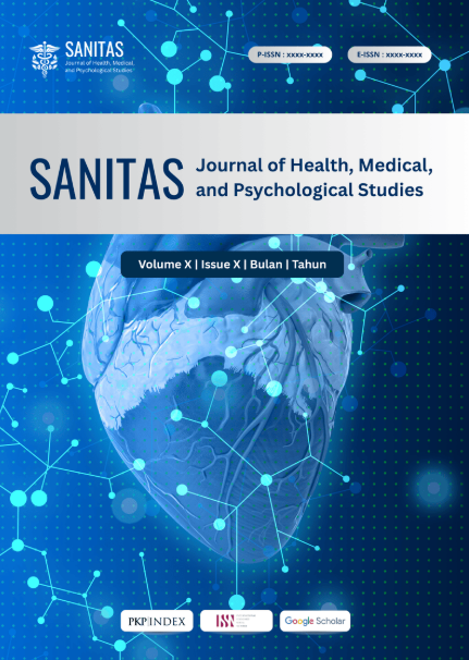 					View Vol. 1 No. 1 (2025): August: Sanitas: Journal of Health, Medical, and Psychological Studies
				